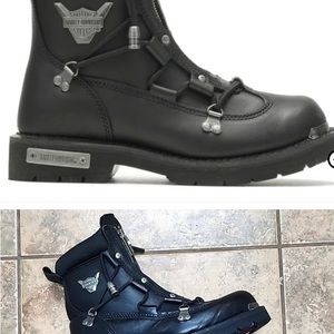 Mens Harley Davidson Brake light riding boots size 9.5